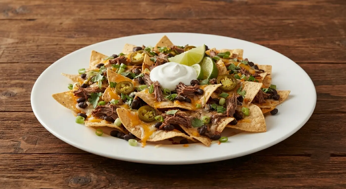 Loaded nachos platter with assorted toppings at Carey's Bar & Grill in London, Ontario